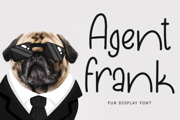 Agent Frank: A Fun and Creative Display Font for Makers