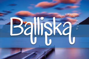 Balliska: A Charming and Elegant Display Font