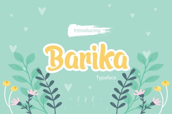 Barika: The Perfect Display Font for Crafters and Creators
