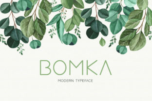 Bomka: The Elegance in Display Fonts for Editorial Design