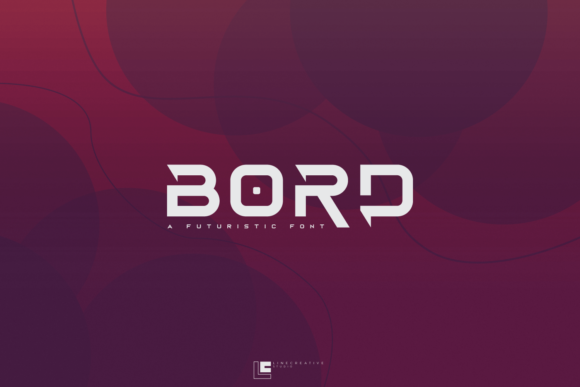 Bord: The Futuristic Display Font for Crafters