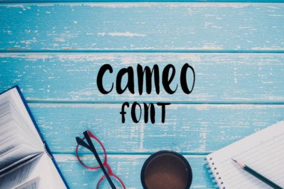 Cameo: A Bold Display Font for Eye-Catching Designs