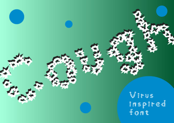Cough: A Unique Display Font for Editorial Design