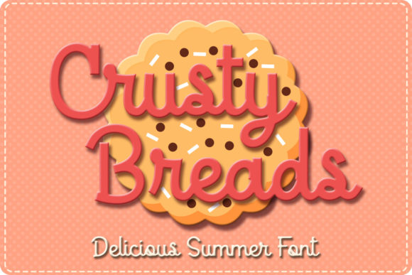Crusty Breads: A Sweet, Soft Hand-Lettered Font for Creative Projects