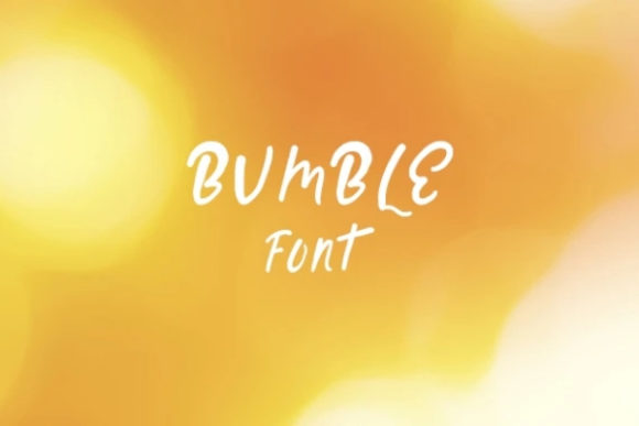Discover Bumble: A Charming Font for Editorial Design