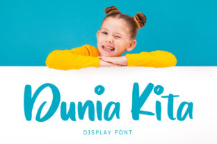 Enhance Your Brand with Dunia Kita Display Font