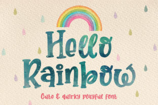 Enhance Your Brand with Hello Rainbow Font