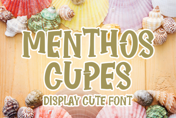 Enhance Your Brand with Menthos Cupes Display Font