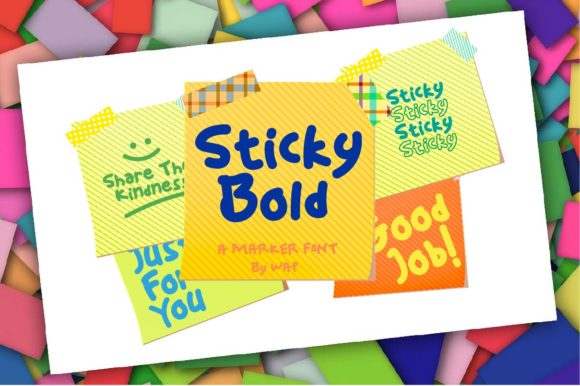 Enhance Your Brand with Sticky Bold: A Versatile Display Font