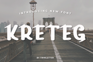Enhance Your Campaigns with Kreteg Display Font
