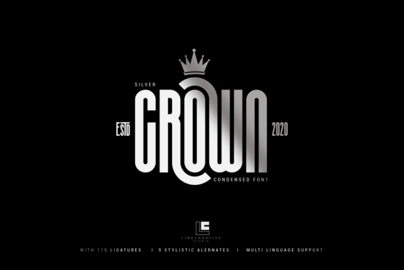 Enhance Your Craft with Silvel Crown Font