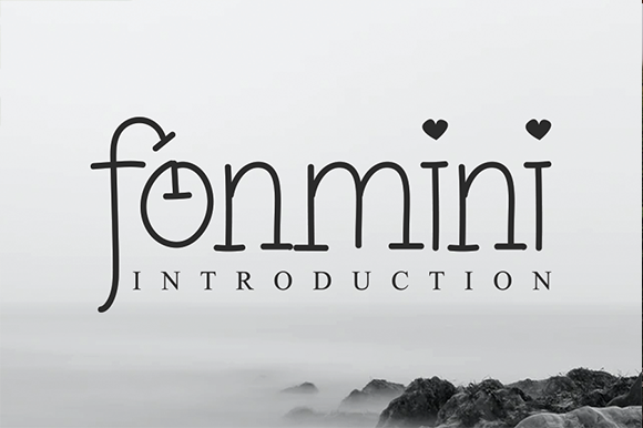 Fonmini: A Fun and Quirky Display Font for Creative Projects
