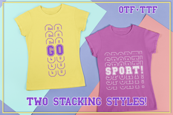 Go Sport: A Stylish Display Font for Engaging Campaigns