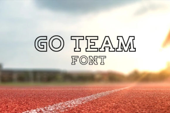 Go Team: A Versatile Display Font for Creative Branding