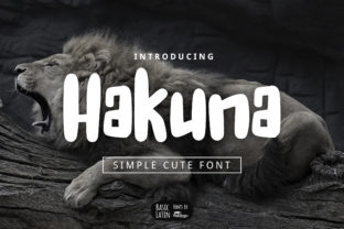 Hakuna: The Bold Display Font for Engaging Campaigns