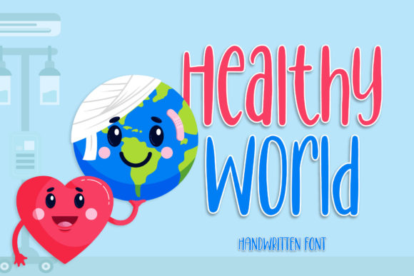 Healthy World: A Fun and Versatile Font for Your Brand