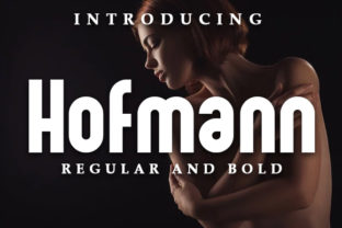 Hofmann: A Display Font for Elegant and Unique Publishing