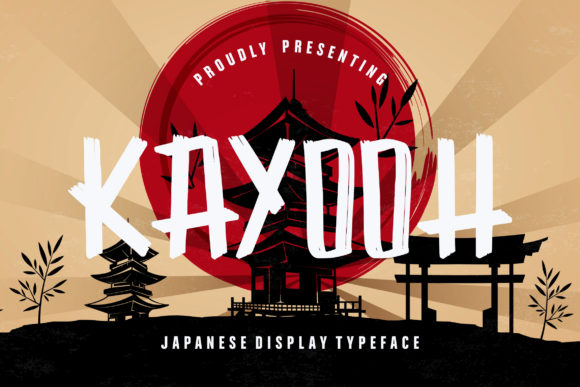 Kayooh: A Bold and Solid Display Font for Digital Design
