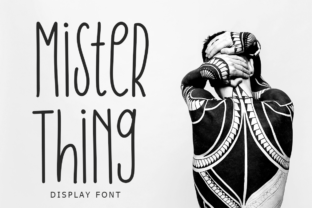 Mister Thing: A Fun and Quirky Display Font for Crafters