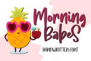 Morning Babes: A Fun and Cute Display Font for Creative Web Design