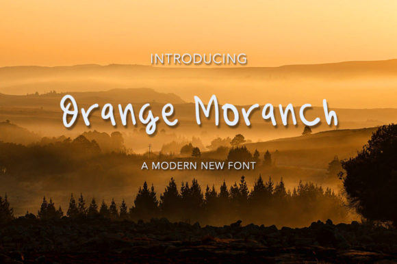 Orange Moranch: A Versatile Display Font for Creative Projects