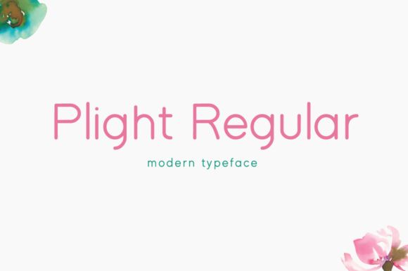 Plight Regular: A Magical Display Font for Editorial Design