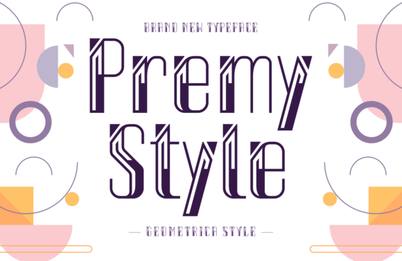 Premy Style: The Playfully Conceptual Font for Creative Marketers