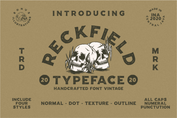 Reckfield: The Perfect Hand-Drawn Font for Your Next Campaign