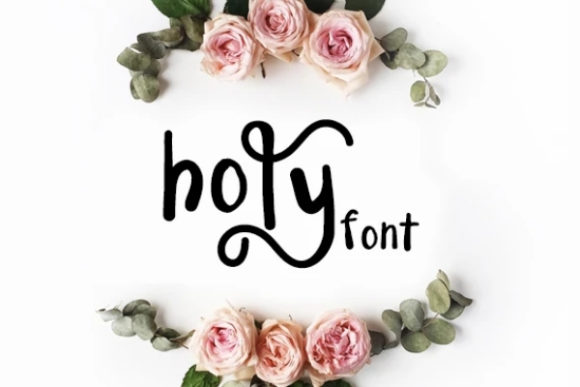 Transform Your Brand with Holy: A Playful Display Font