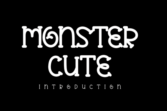 Unleash Creativity with Monster Cute: A Versatile Display Font