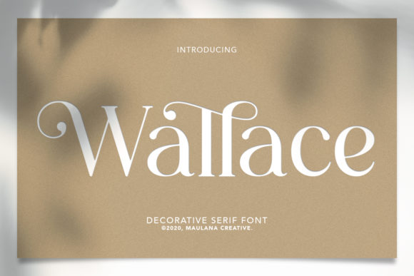 Wallace: A Playful and Charming Display Font for Designers